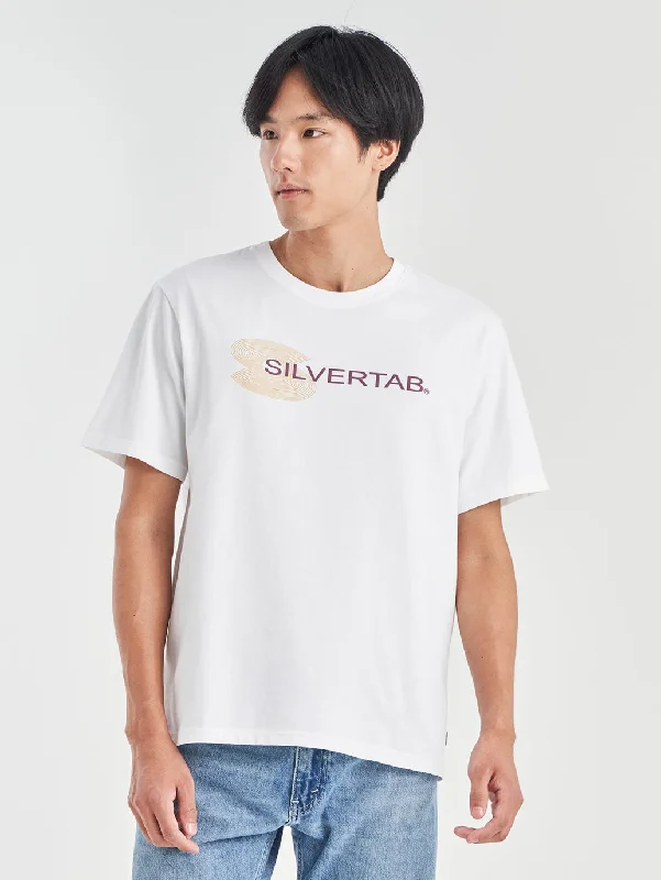 Men's Shirts with Abstract DesignsMen's Printed Crew Neck T-shirt