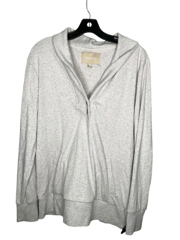 Classic Men's Cotton HoodiesSweatshirt Collar By Banana Republic In Beige, Size: Xl