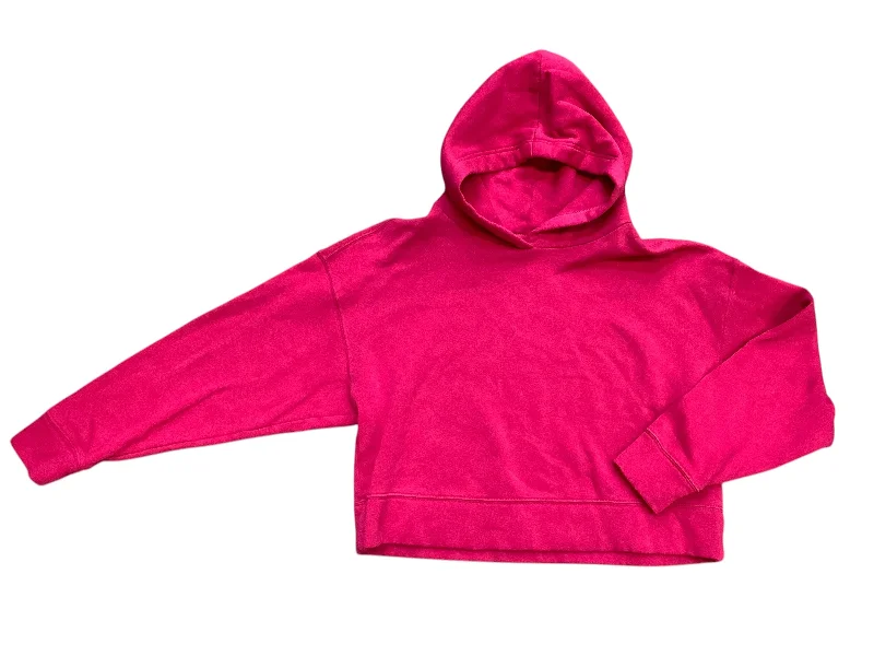 Trendy Men's Patterned HoodiesSweatshirt Hoodie By Old Navy In Pink, Size: M