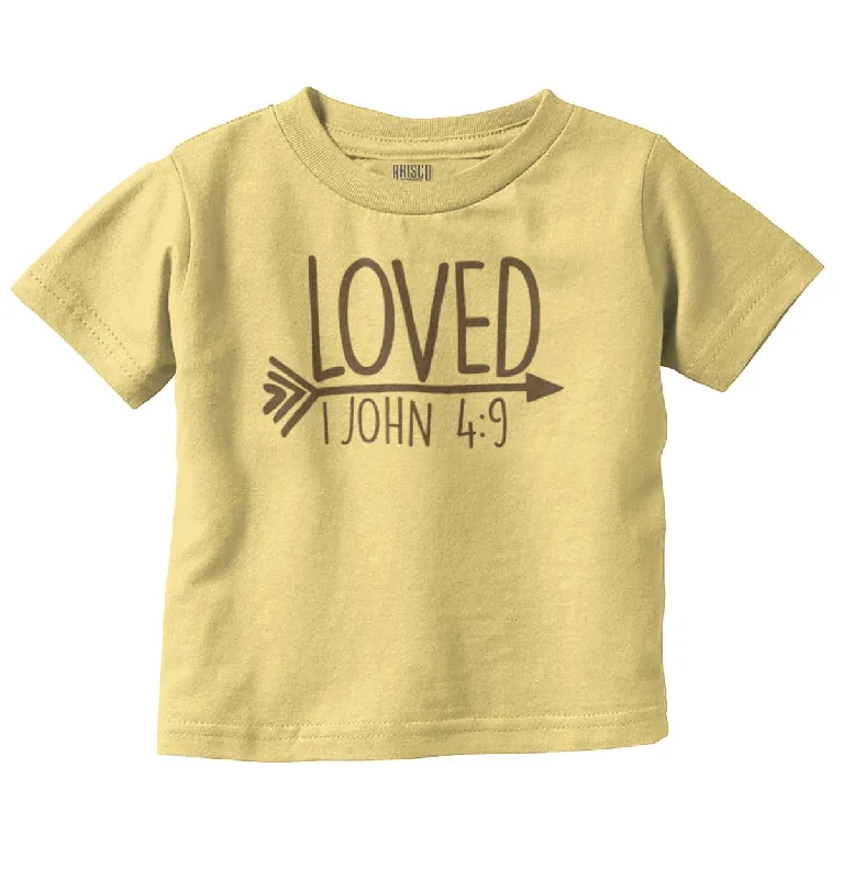 Men's Shirts with Embellished CollarsLoved Infant Toddler T-Shirt