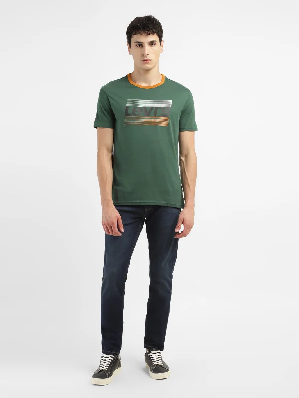 Men's Dressy Shirts for Formal EventsMen's Brand Logo Slim Fit T-shirt