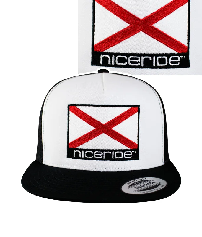 Formal Top Hats"Alabama Flag" Trucker Hat