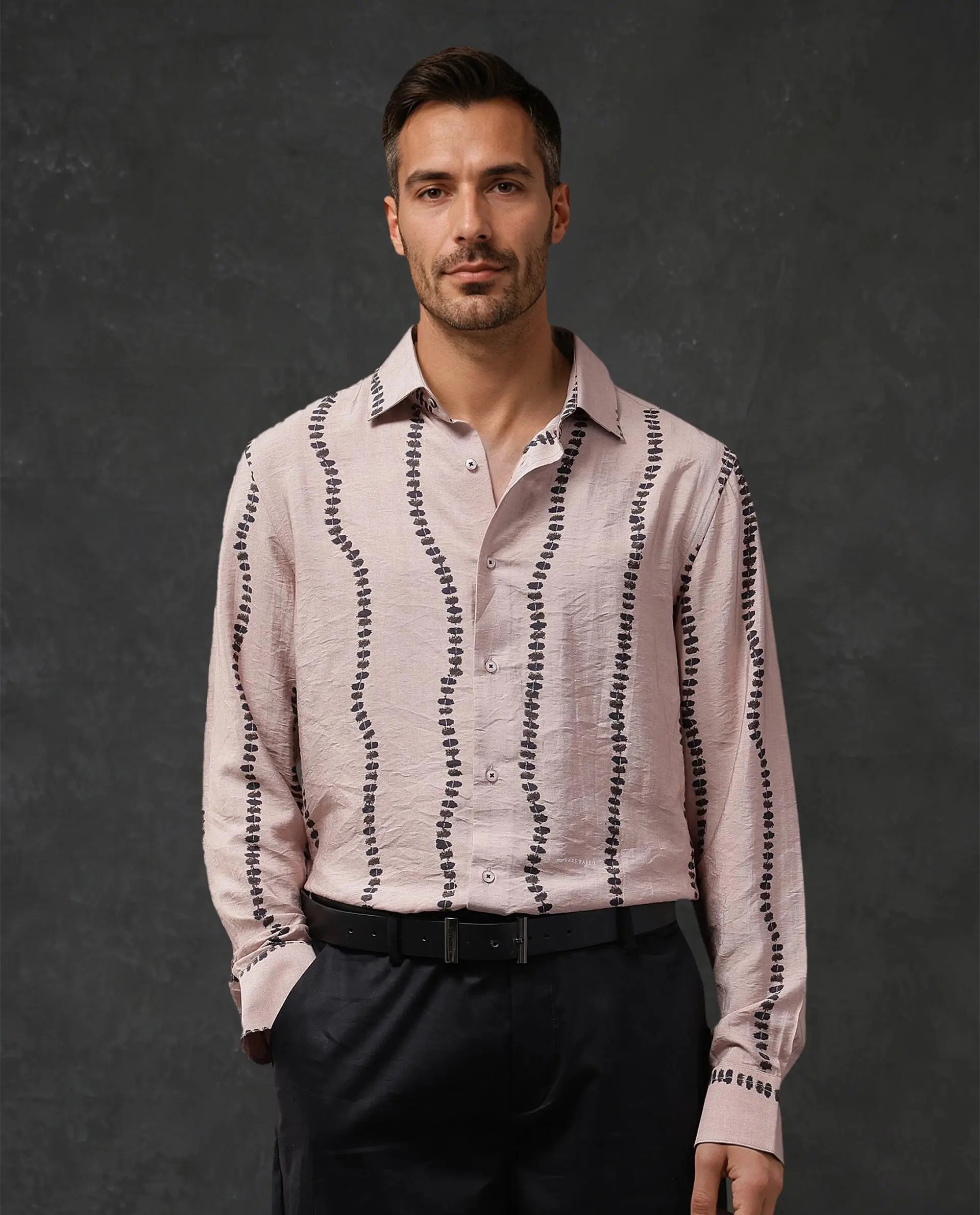 Men's Muscle Fit T-Shirts for a Body-Hugging FitRare Rabbit Men Bedoc Beige Cotton Fabric Full Sleeve Regular Fit Decorative Print Shirt Men's Muscle Fit T-Shirts for a Body-Hugging FitRare Rabbit Men Bedoc Beige Cotton Fabric Full Sleeve Regular Fit Decorative Print Shirt