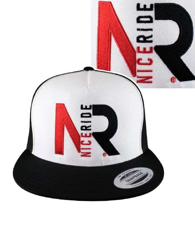 Vibrant Straw Hats"Up Down" Trucker Hat