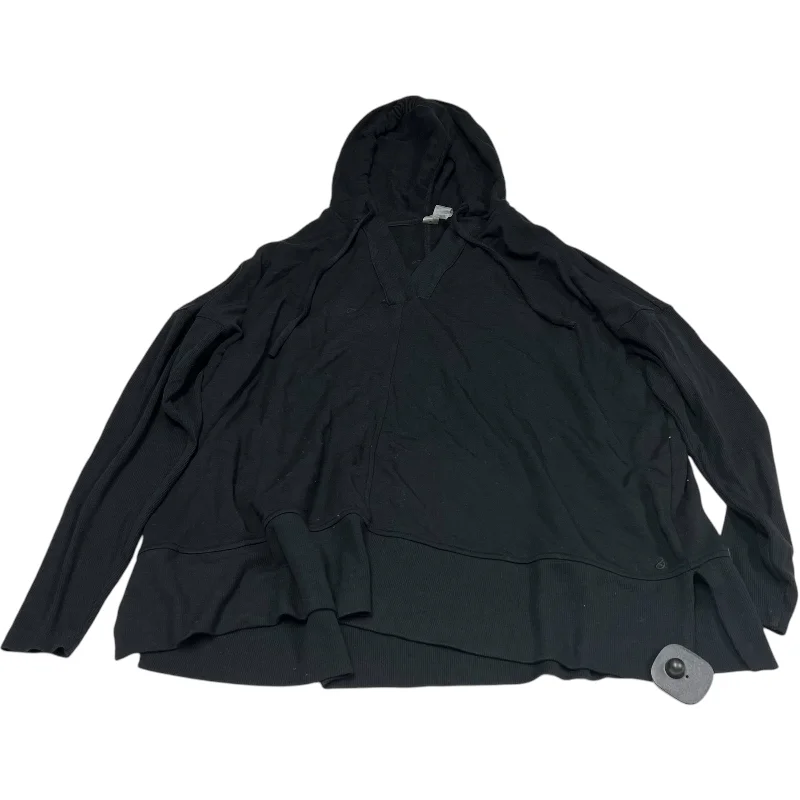 Men's Hoodies with Adjustable SleevesSweatshirt Hoodie By Lou And Grey In Black, Size: M