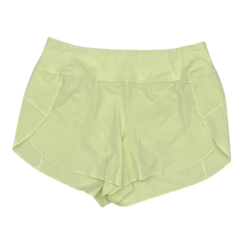 Men's Fashionable Cuffed ShortsAthletic Shorts By Athleta In Green, Size:1X