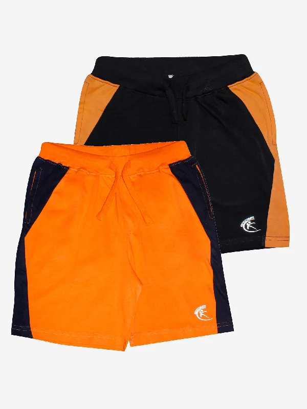 Orange & Jet Black