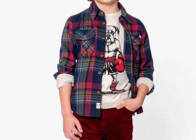 Men's Solid-Colored Shirts for VersatilityBoys Fall Flannel Button Down Shirt In Navy/cranberry Plaid Men's Solid-Colored Shirts for VersatilityBoys Fall Flannel Button Down Shirt In Navy/cranberry Plaid