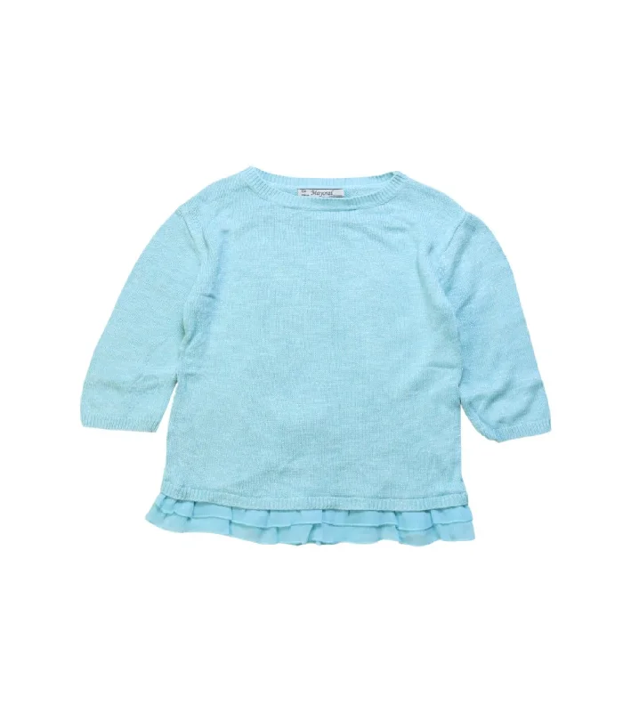 Men's Sweaters with Ribbed CuffsMayoral Knit Sweater 4T