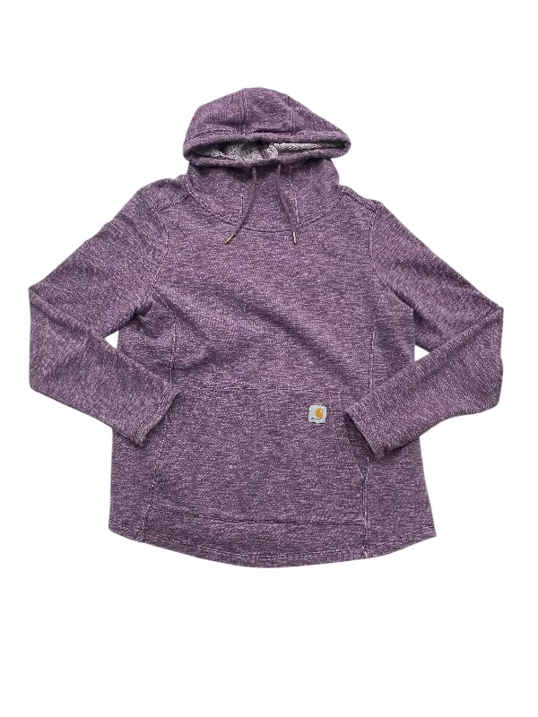 Men's Hoodies with Secret CompartmentsAthletic Sweatshirt Hoodie By Carhartt In Purple, Size: L Men's Hoodies with Secret CompartmentsAthletic Sweatshirt Hoodie By Carhartt In Purple, Size: L