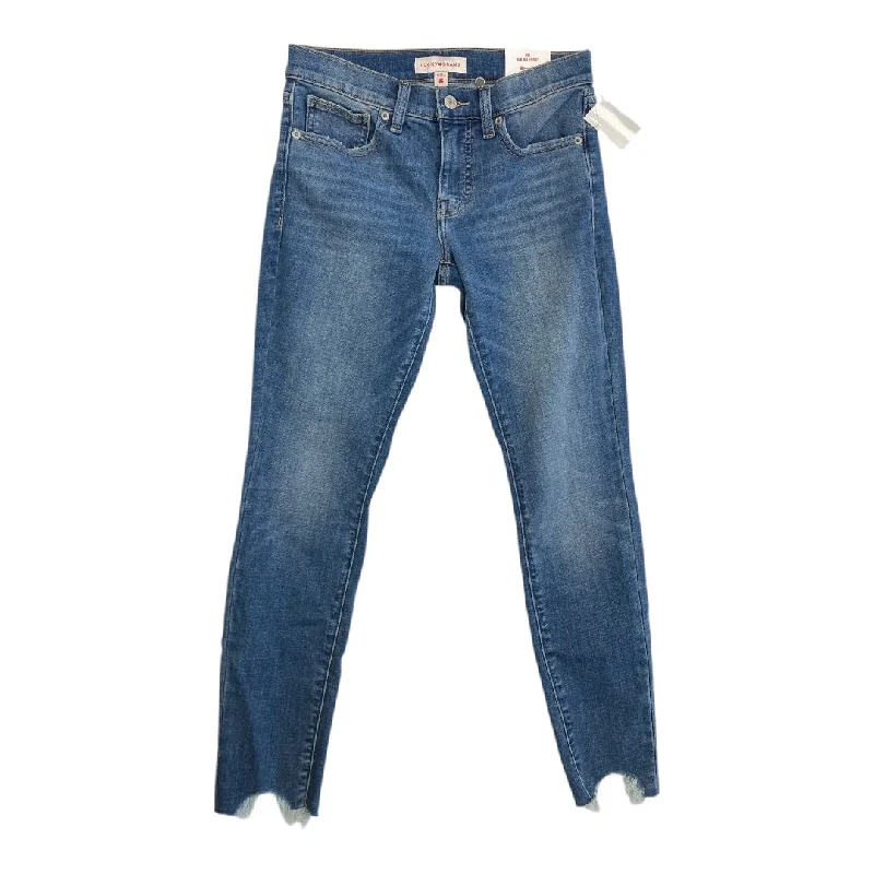 High-Quality Ripped Men's JeansJeans Skinny By Lucky Brand In Blue Denim, Size:2