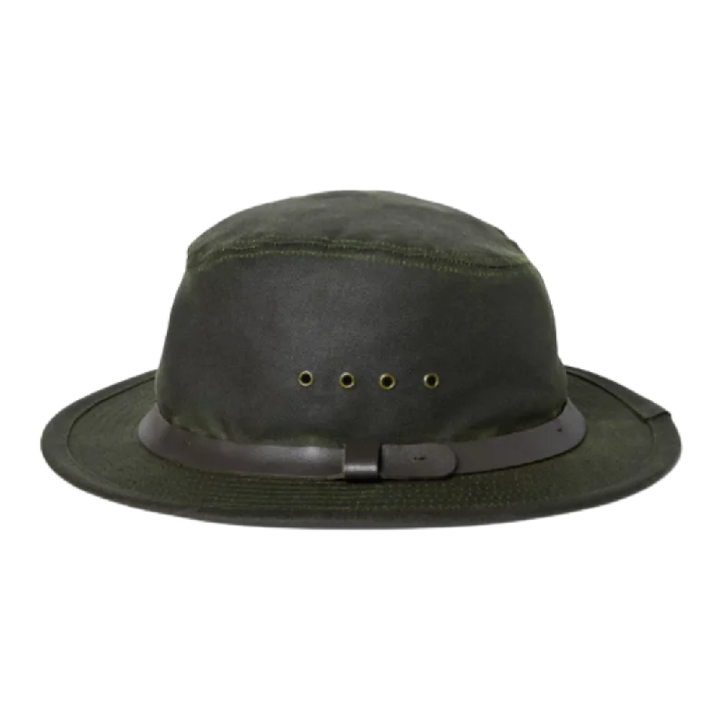 All-Weather Fishing HatsTin Cloth Packer Hat - Otter Green