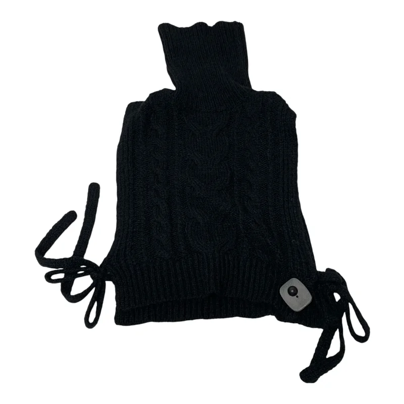 Men's Coats with Removable LiningsVest Sweater By En Saison In Black, Size: Xs