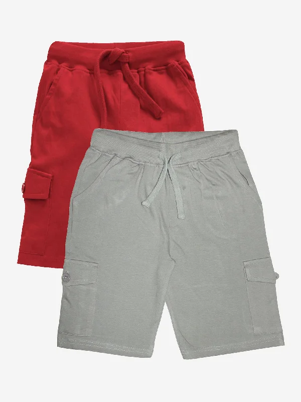 Red & Grey Melange