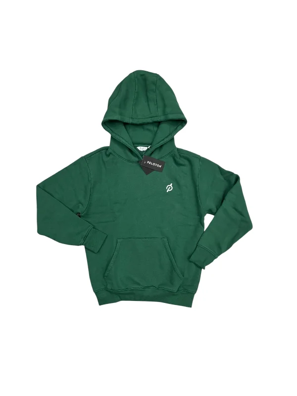 Men's Hoodies with Slim FitsSweatshirt Hoodie By PELOTON In Green, Size: Xs
