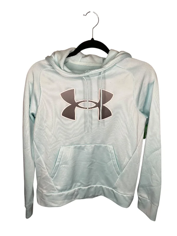 Men's Hoodies with Hidden Pockets for PhonesAthletic Sweatshirt Hoodie By Under Armour In Blue, Size: Xs Men's Hoodies with Hidden Pockets for PhonesAthletic Sweatshirt Hoodie By Under Armour In Blue, Size: Xs
