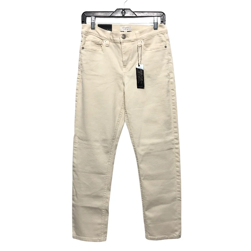 Hipster Skinny Men's JeansJeans Straight By Banana Republic In Cream, Size:4