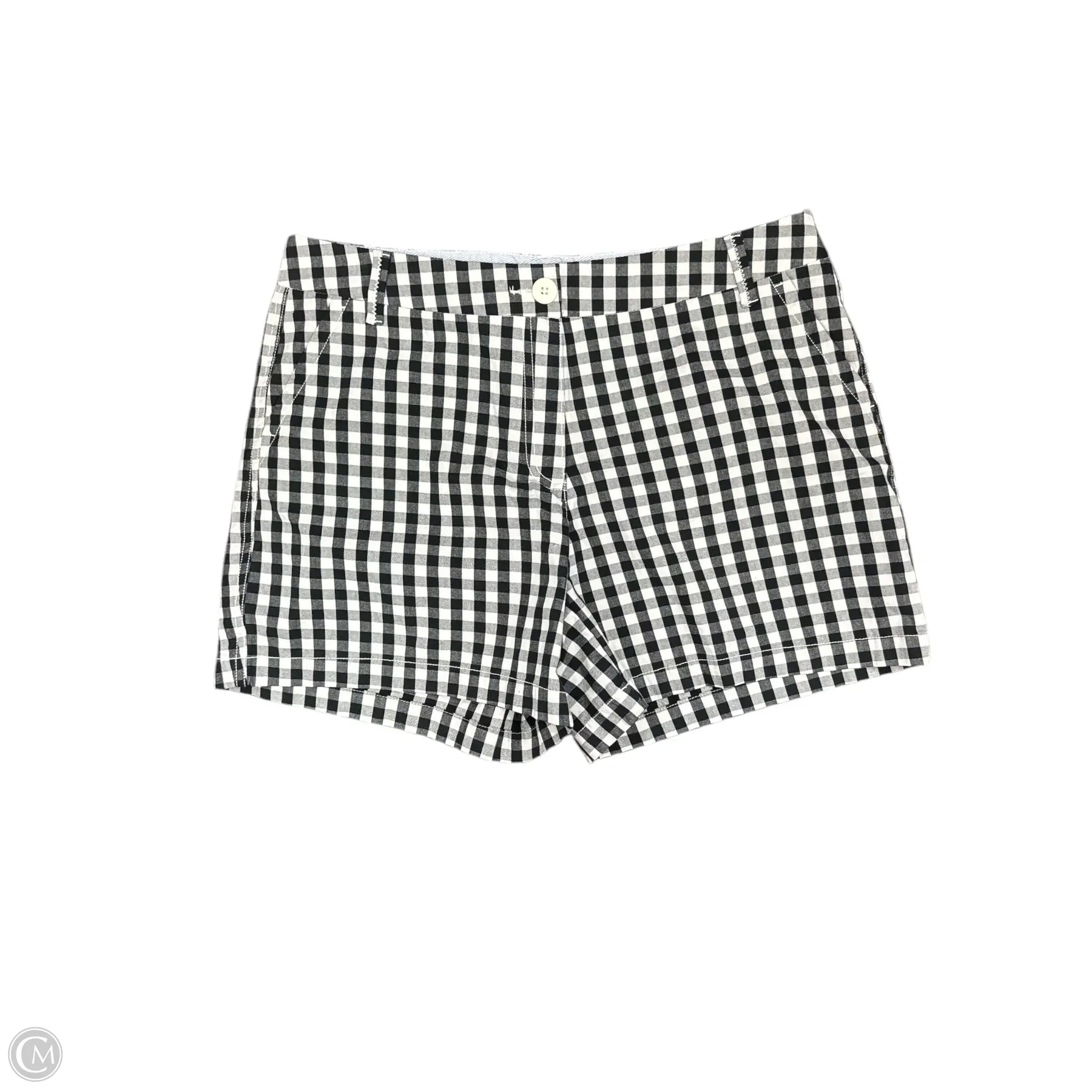 Affordable Men's Casual ShortsShorts By Crown And Ivy In Black & White, Size: 14