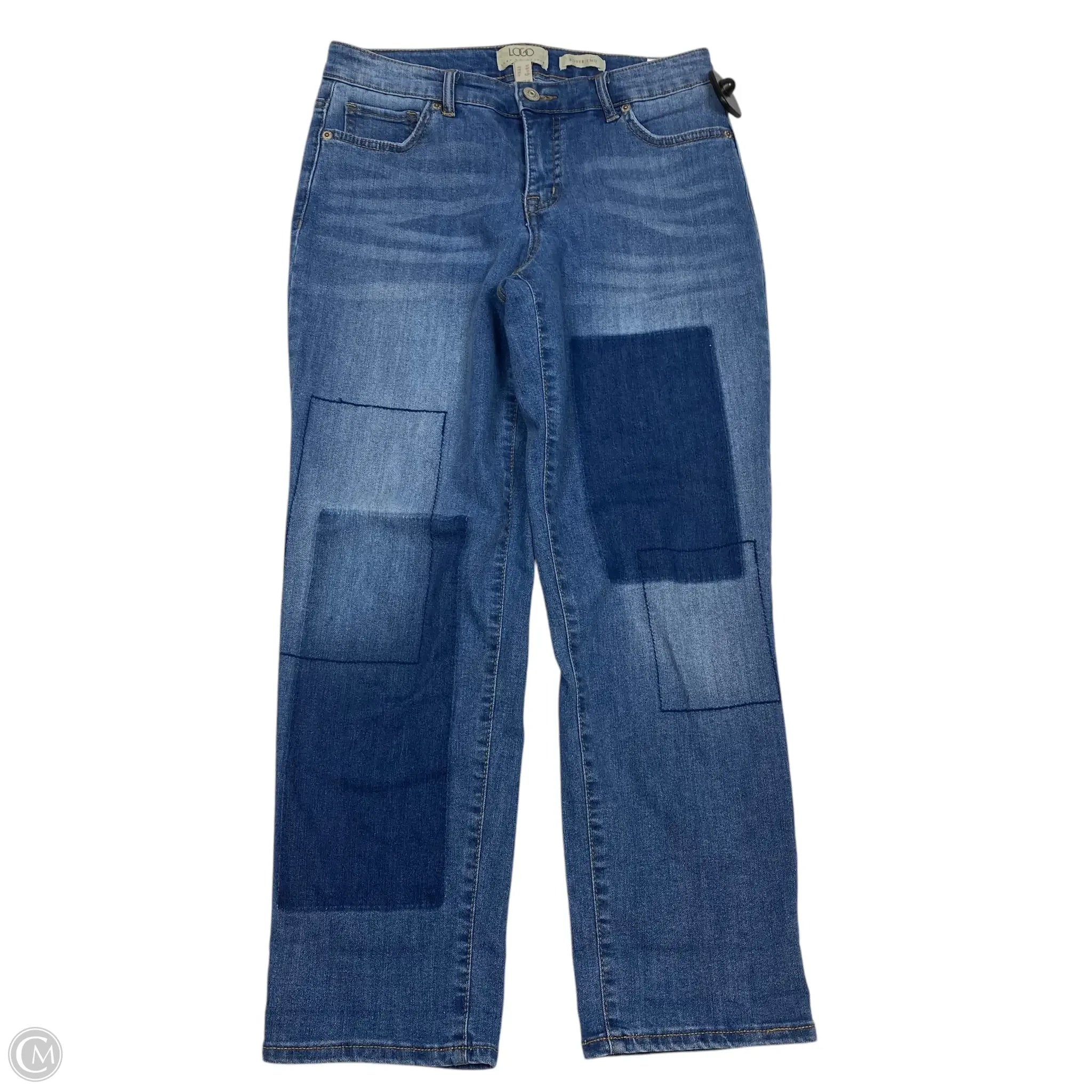 Mid-Waisted Men's JeansJeans Boyfriend By Logo In Blue Denim, Size: 4p