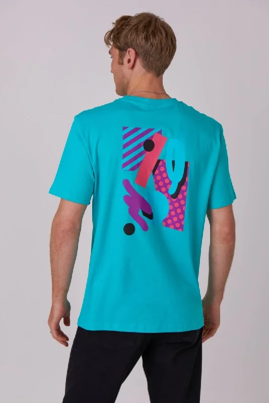 Men's Shirts for HikingPenfold T-Shirt - Aqua