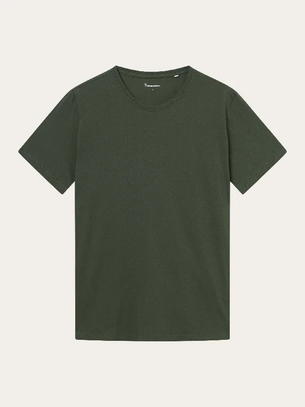 Men's Shirts for Beach OutingsRegular fit Basic tee - Forrest Night
