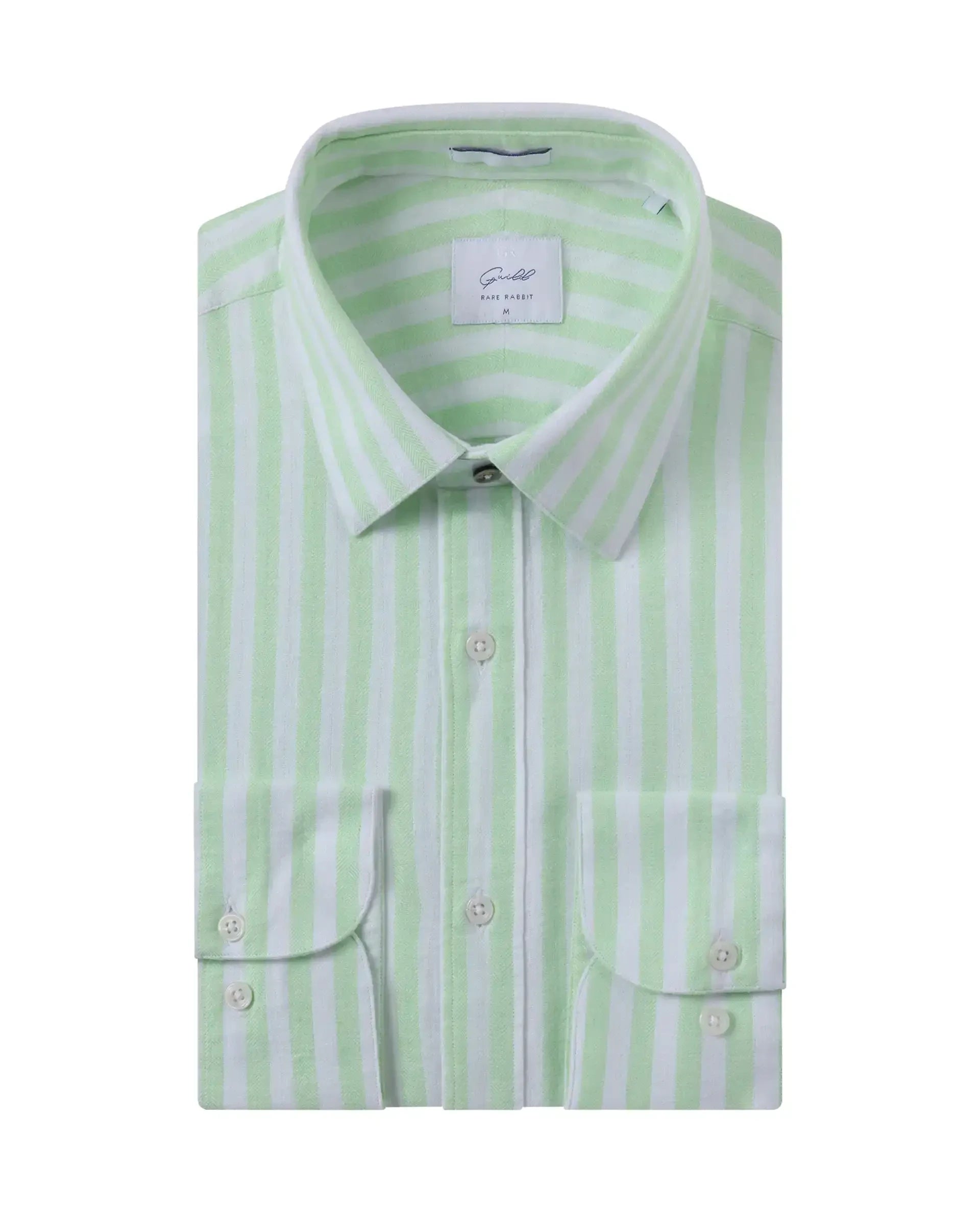 Men's Hawaiian Print Shirts for Luau PartiesRare Rabbit Mens Dopple Pastel Green Full Sleeve Regular Collar Cotton Linen Blend Stripe Shirt Men's Hawaiian Print Shirts for Luau PartiesRare Rabbit Mens Dopple Pastel Green Full Sleeve Regular Collar Cotton Linen Blend Stripe Shirt