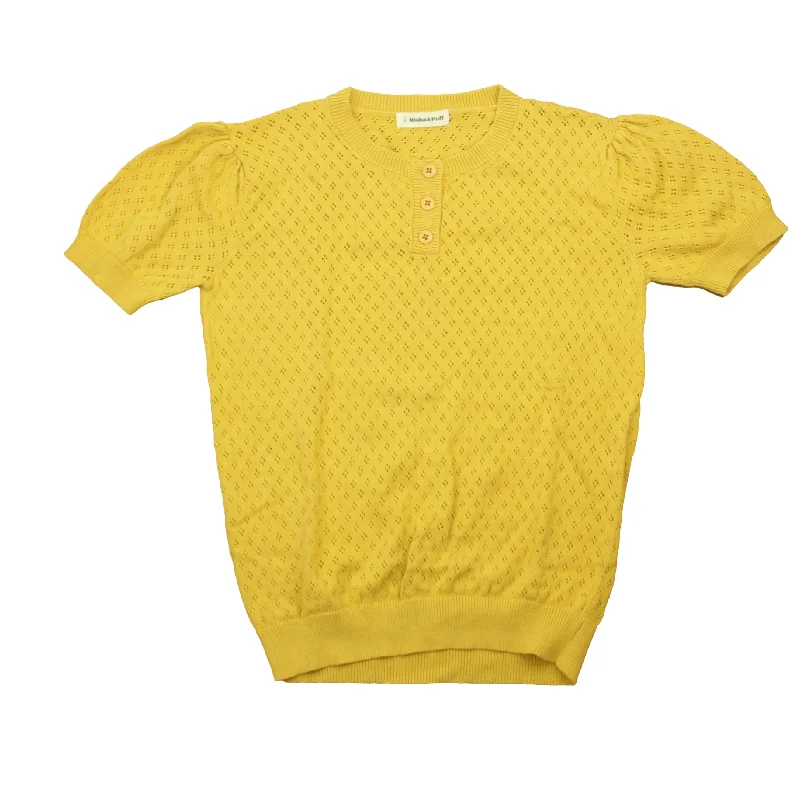 Men's Sweaters with EmbellishmentsMisha & Puff Girls Yellow Sweater