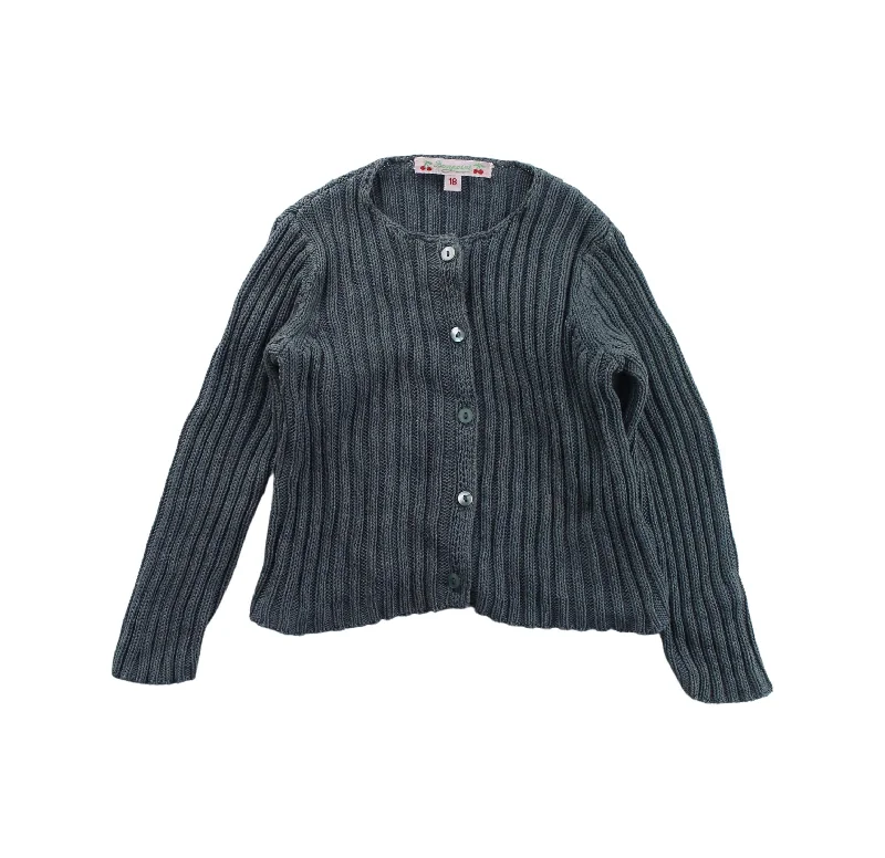 Men's Sweaters with Elastic CuffsBonpoint Knit Cardigan 12-18M