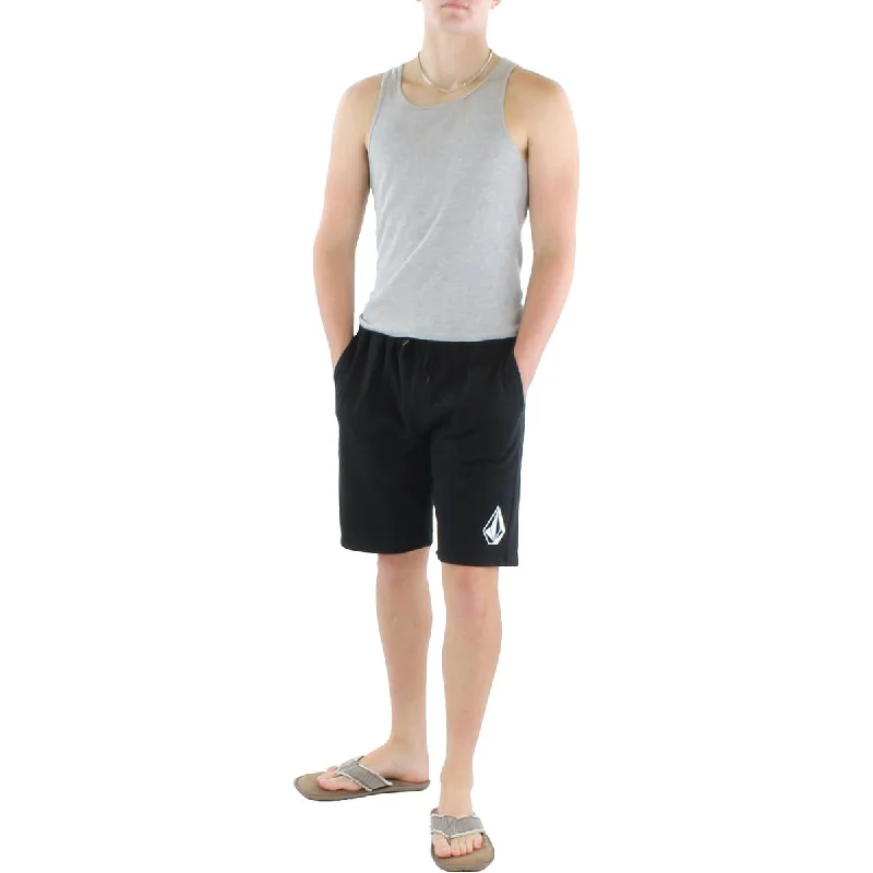 Men's Comfortable Short-Waisted ShortsMens Soft Drawstring Casual Shorts