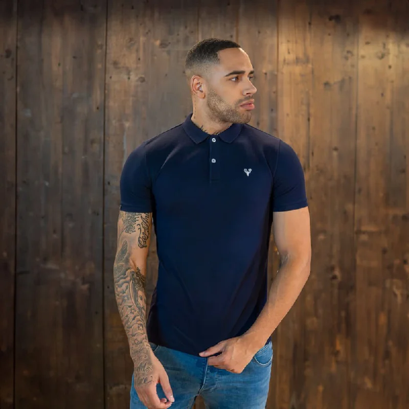 Men's Shirts with Double-Breasted DesignsPolo | Marco Polo | Navy