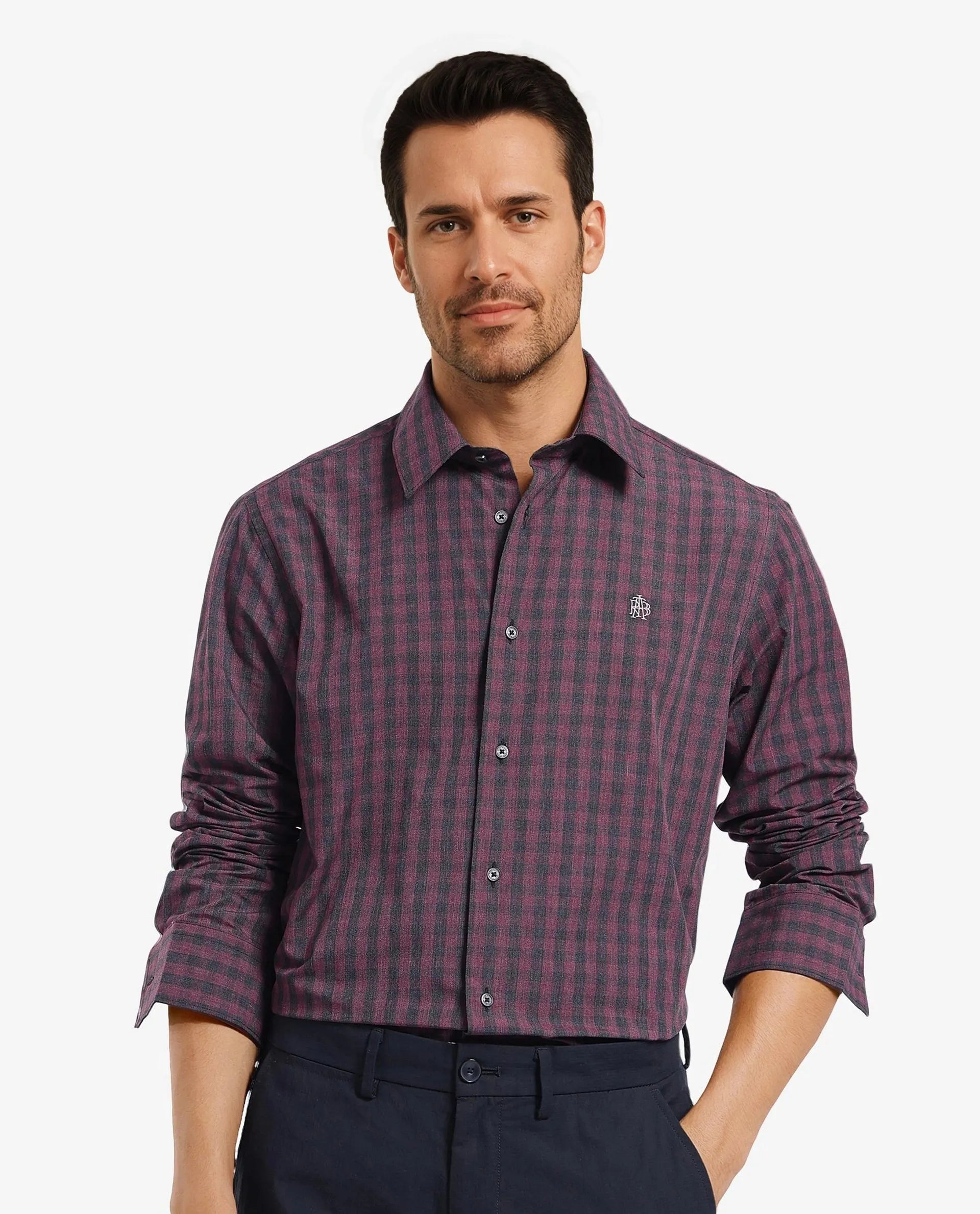 Comfortable Men's Flannel ShirtsRare Rabbit Men Otts Dark Maroon Cotton Poly Fabric Full Sleeve Regular Fit Checked Shirt Comfortable Men's Flannel ShirtsRare Rabbit Men Otts Dark Maroon Cotton Poly Fabric Full Sleeve Regular Fit Checked Shirt