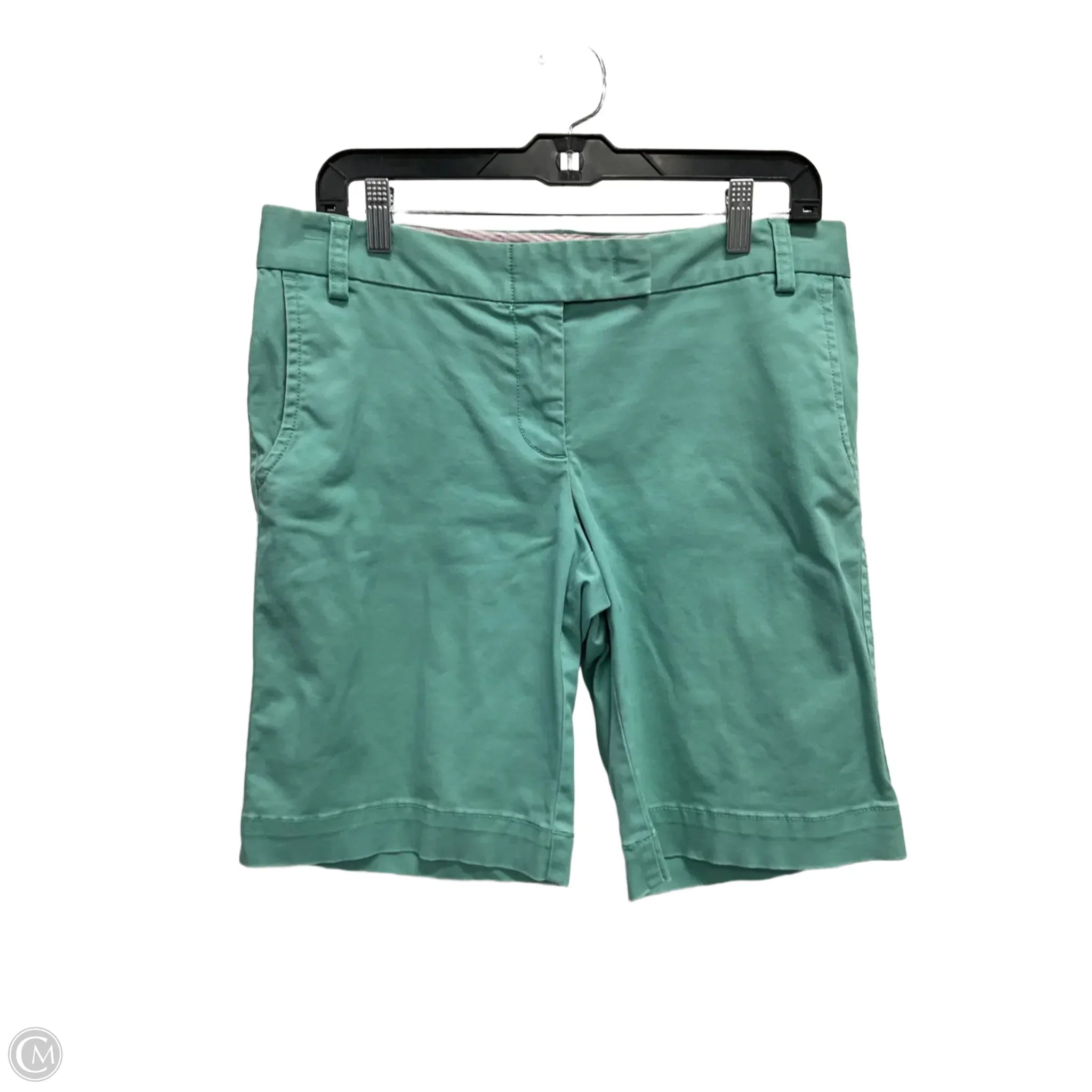 Elegant Men's Dress ShortsShorts By J. Crew In Aqua, Size: 8
