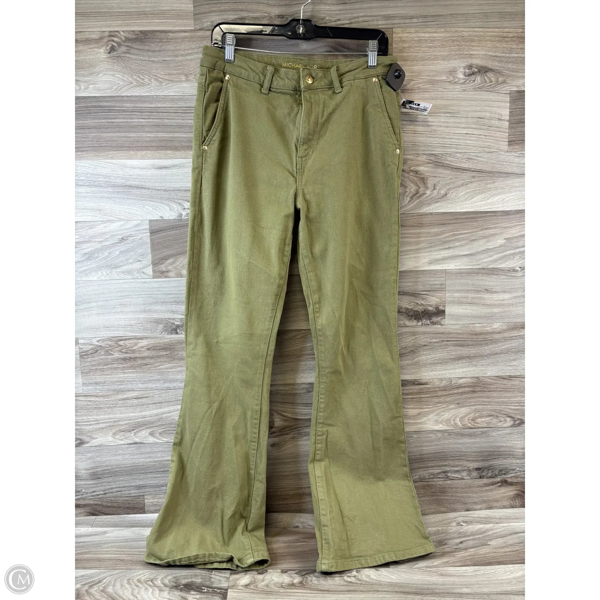 Fashionable Men's JeansJeans Flared By Clothes Mentor In Green, Size: 10