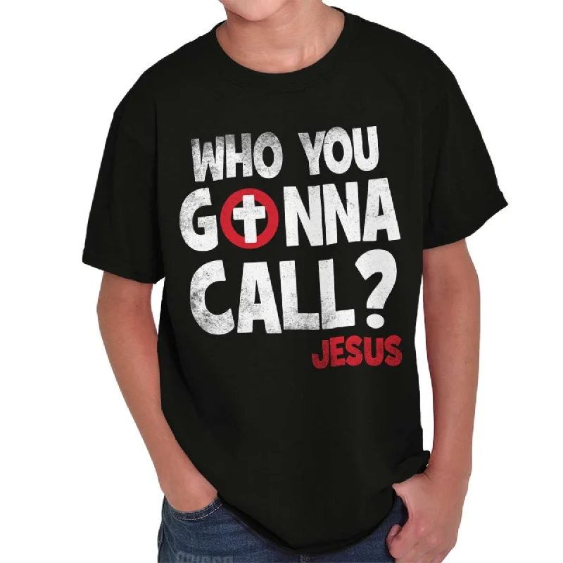 Men's Shirts with Striped PatternsWho You Gonna Call Youth T-Shirt