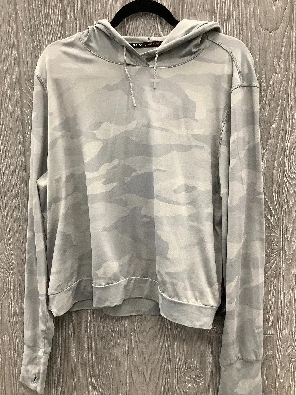 Men's Hoodies with LogoAthletic Sweatshirt Hoodie By Spyder In Camouflage Print, Size: L Men's Hoodies with LogoAthletic Sweatshirt Hoodie By Spyder In Camouflage Print, Size: L
