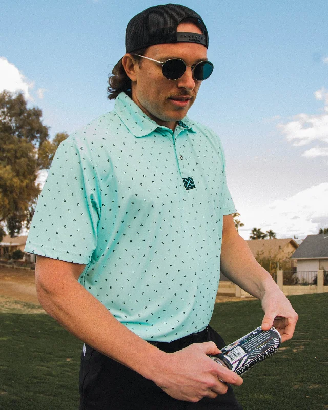 Men's Shirts with CollarsAvery Party Polo - Tiffany
