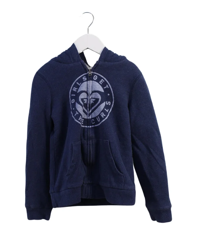 Men's Sweaters with Dropped ShouldersRoxy Zippered Sweatshirt 8Y