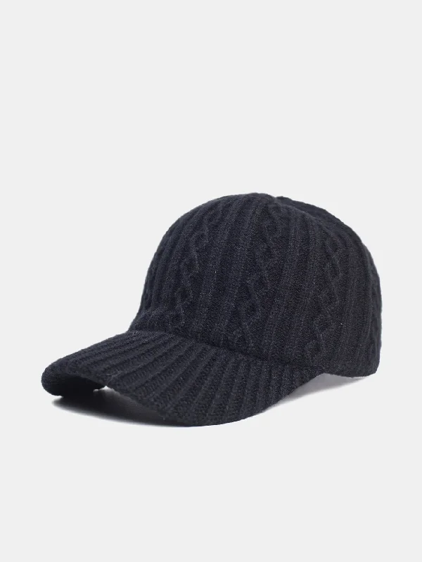 Unique Baseball CapsJacquard Knit Baseball Cap