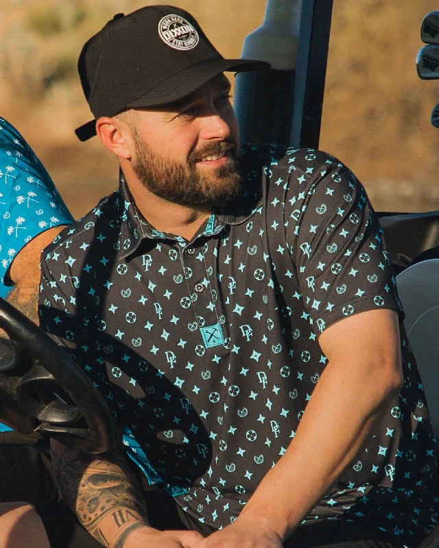 Men's Shirts with Full PlacketsTiffany Bougie Party Polo