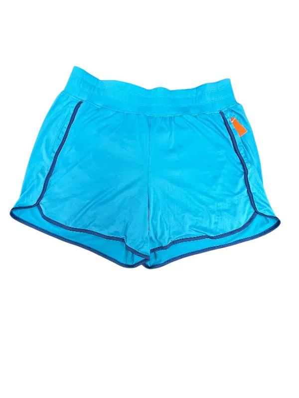 Lightweight Men's Breathable ShortsAthletic Shorts By Livi Active In Blue, Size: 2X