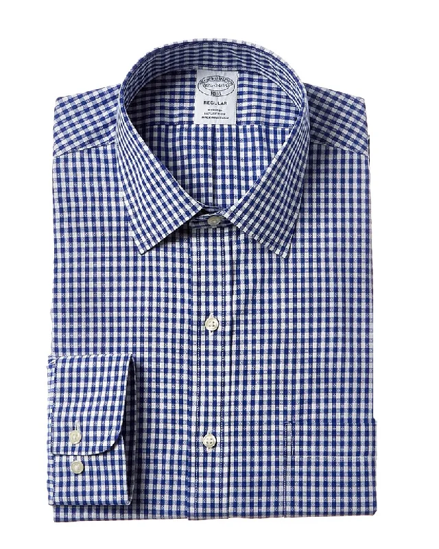 Men's Breathable Shirts for Warm ClimatesBrooks Brothers Regular Dress Shirt