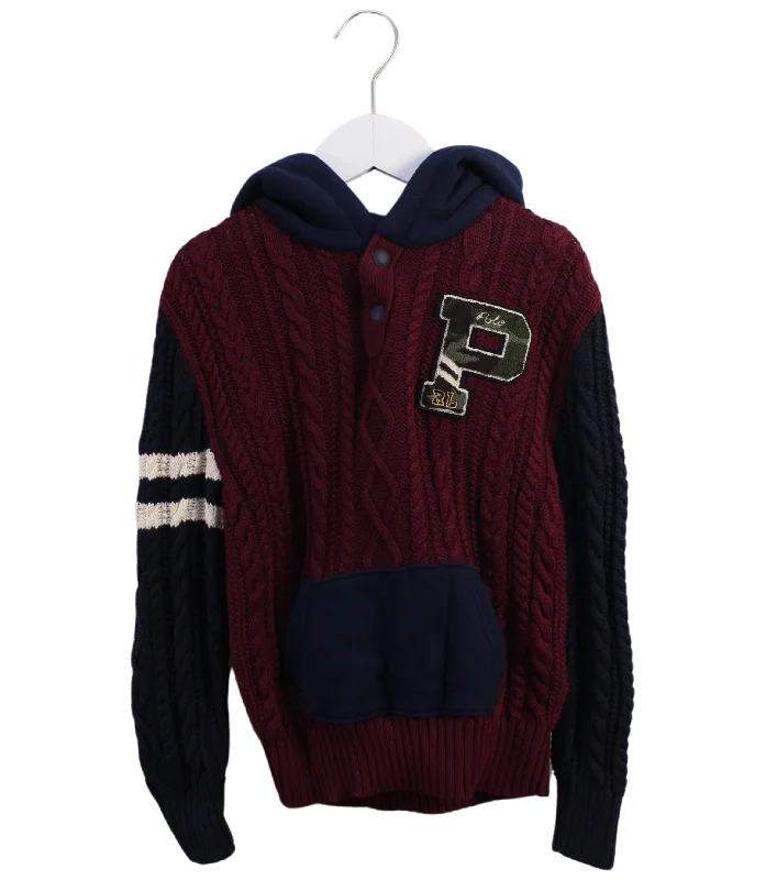 Men's Sweaters with Zip-Up CollarsPolo Ralph Lauren Knit Sweater 6T
