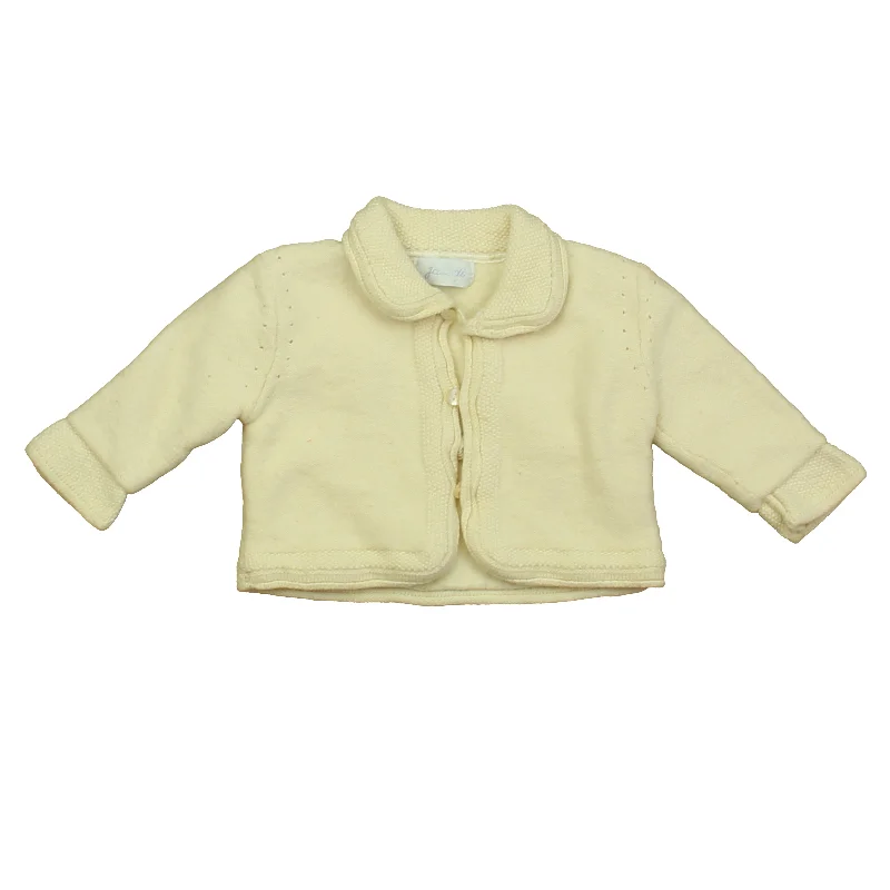 Men's Sweaters in Earthy TonesJacadi Unisex Ivory Cardigan