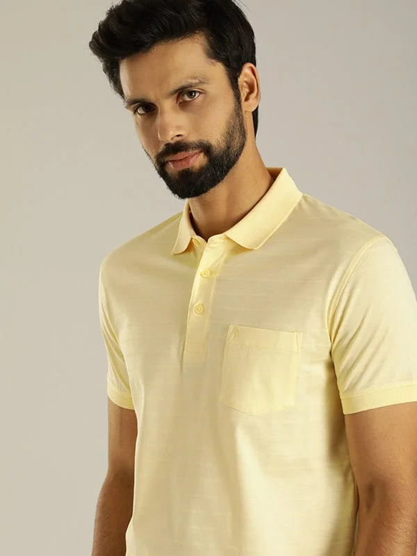Men's Shirts with Convertible CollarsMen Solid Polo T-Shirt