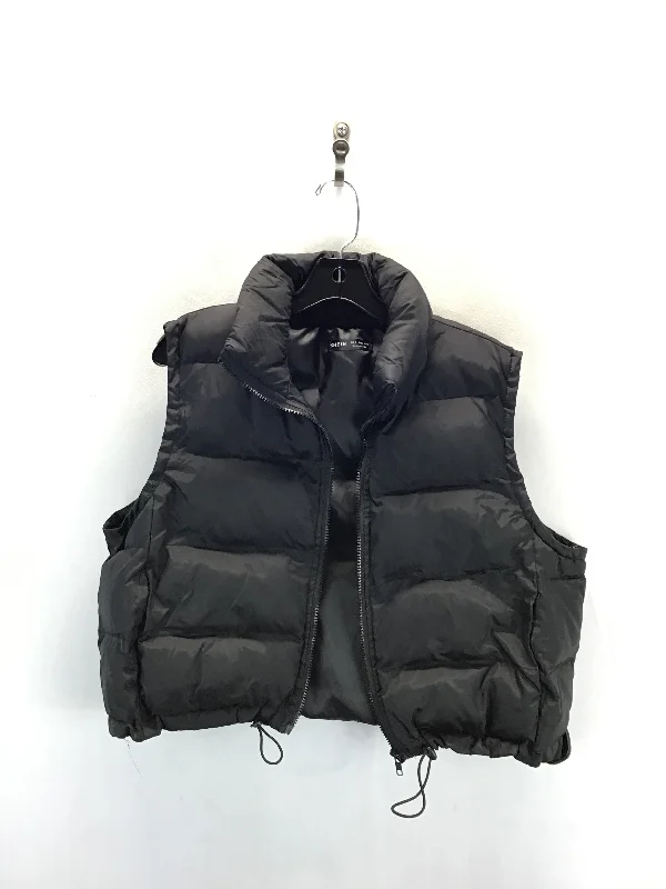 Men's Coats with Convertible CollarsVest Puffer & Quilted By Shein In Black, Size: Xl Men's Coats with Convertible CollarsVest Puffer & Quilted By Shein In Black, Size: Xl