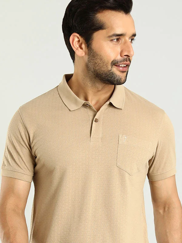 Men's Shirts with Chest PocketsMen Solid Polo T-Shirt