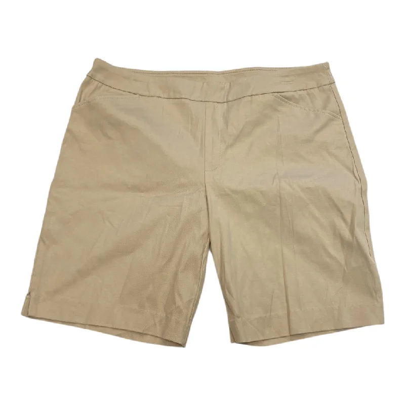 Warm-Weather Men's Linen and Cotton Casual ShortsShorts By Time And Tru In Tan, Size:Xxxl Warm-Weather Men's Linen and Cotton Casual ShortsShorts By Time And Tru In Tan, Size:Xxxl