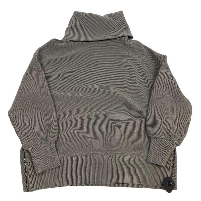 Men's Hoodies with Reinforced CuffsAthletic Sweatshirt Collar By Varley In Grey, Size: Xs Men's Hoodies with Reinforced CuffsAthletic Sweatshirt Collar By Varley In Grey, Size: Xs
