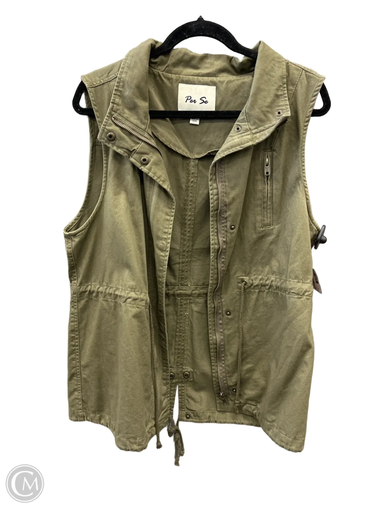 Men's Coats for TravelVest Other By Per Se In Green, Size: L