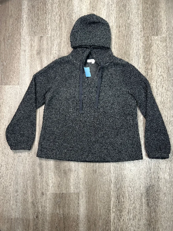 Men's Hoodies for Skinny MenSweatshirt Hoodie By Loft In Grey, Size: M